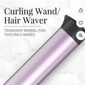 Remington 1 inch teardrop styling wand, create waves!